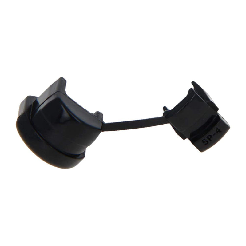 Bettomshin Round Cable Wire Strain Relief Bush Grommet Round Strain Relief Bushing Electric Cable Protection Cord Buckle 5P-4 100 Pcs