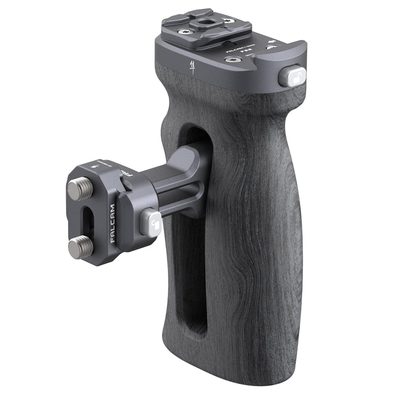 [AUSTRALIA] - FALCAM F22 Quick Release Handle, Camera Side Handheld Grip Convert 1/4" Thread to F22 QR System, 22mm Aluminum Video Shooting Accessory Filmmaker Photographer You-Tuber Must Have 