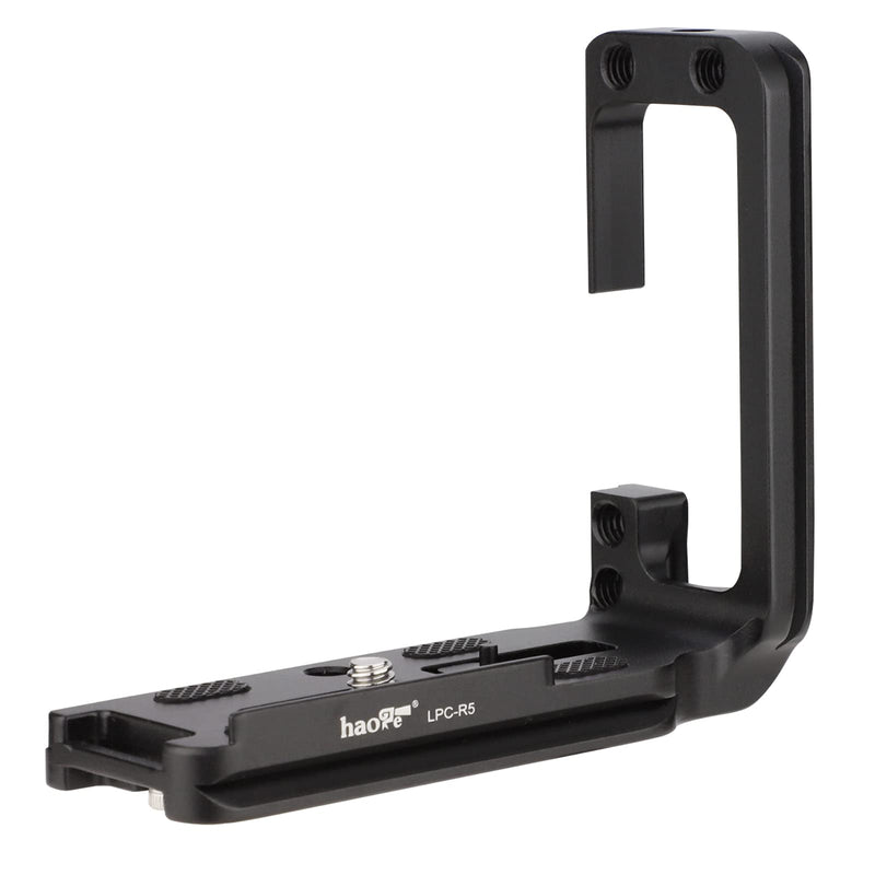 Haoge LPC-R5 L Bracket for Canon EOS R5 R6 Camera, Arca Style Compatiable Quick Release Plate