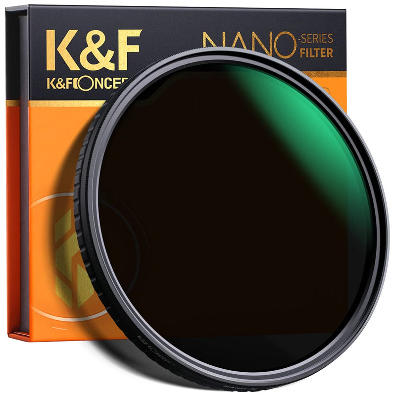 [AUSTRALIA] - K&F Concept 52mm Variable ND Filter ND32-ND512 (5-9 Stops) HD Neutral Density Lens Filter with 28 Multi-Layer Coatings Hydrophobic/Scratch Resistant for Camera Lens 