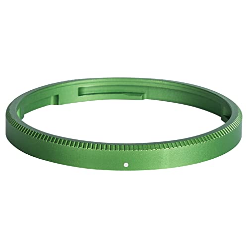 JJC Ricoh GRIIIx GR IIIx GR3x Lens Decoration Ring Cap Accessories Replaces Ricoh GN-2 Ring Cap-Green For Ricoh GR IIIx Green