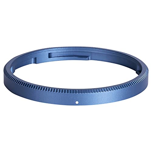 JJC Ricoh GRIIIx GR IIIx GR3x Lens Decoration Ring Cap Accessories Replaces Ricoh GN-2 Ring Cap-Blue For Ricoh GR IIIx Blue