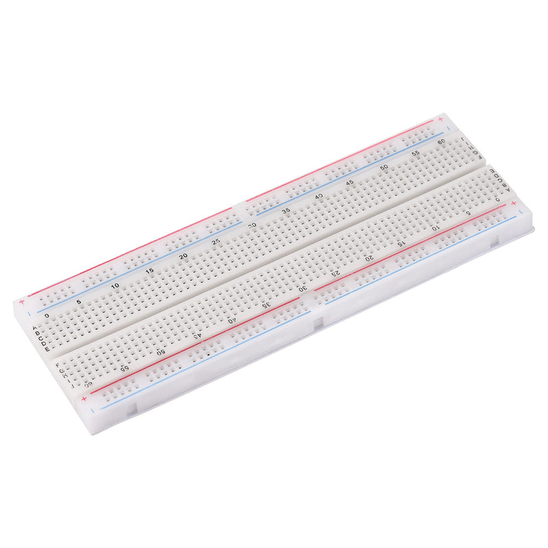 MECCANIXITY Breadboards 830 Point Solderless Breadboards for Proto Shield Distribution Connecting Blocks Pack of 3