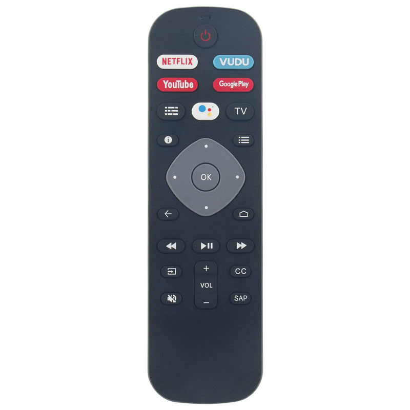 URMT26RST004 Voice Replacement Remote fit for Philips TV 65PFL5504/F7 65PFL5604/F7 65PFL5704/F7 65PFL5766/F7 50PFL5766/F7 43PFL5766/F7 55PFL5766/F7 50PFL5806/F7 32PFL5505/F7 75PFL5704/F7 65PFL5604/P7