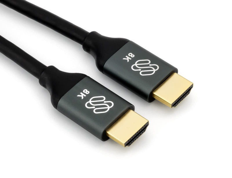 8K HDMI 2.1 Cable 6 ft by Sewell, 4K 120Hz, 48Gbps, Supports Xbox Series X and Playstation 5, eARC, HDR, and Dolby Vision (6) 6.0 Feet