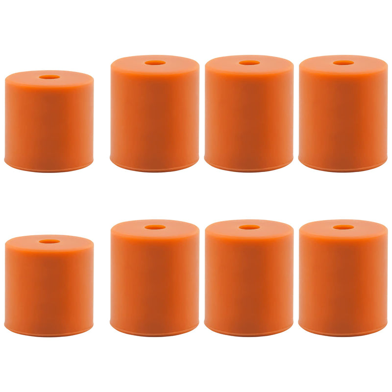 3D Printer Heat Bed Leveling Parts,Silicone Column Solid Mounts,Leveling Spring Replacement Part (8 Pack) 8 Pack