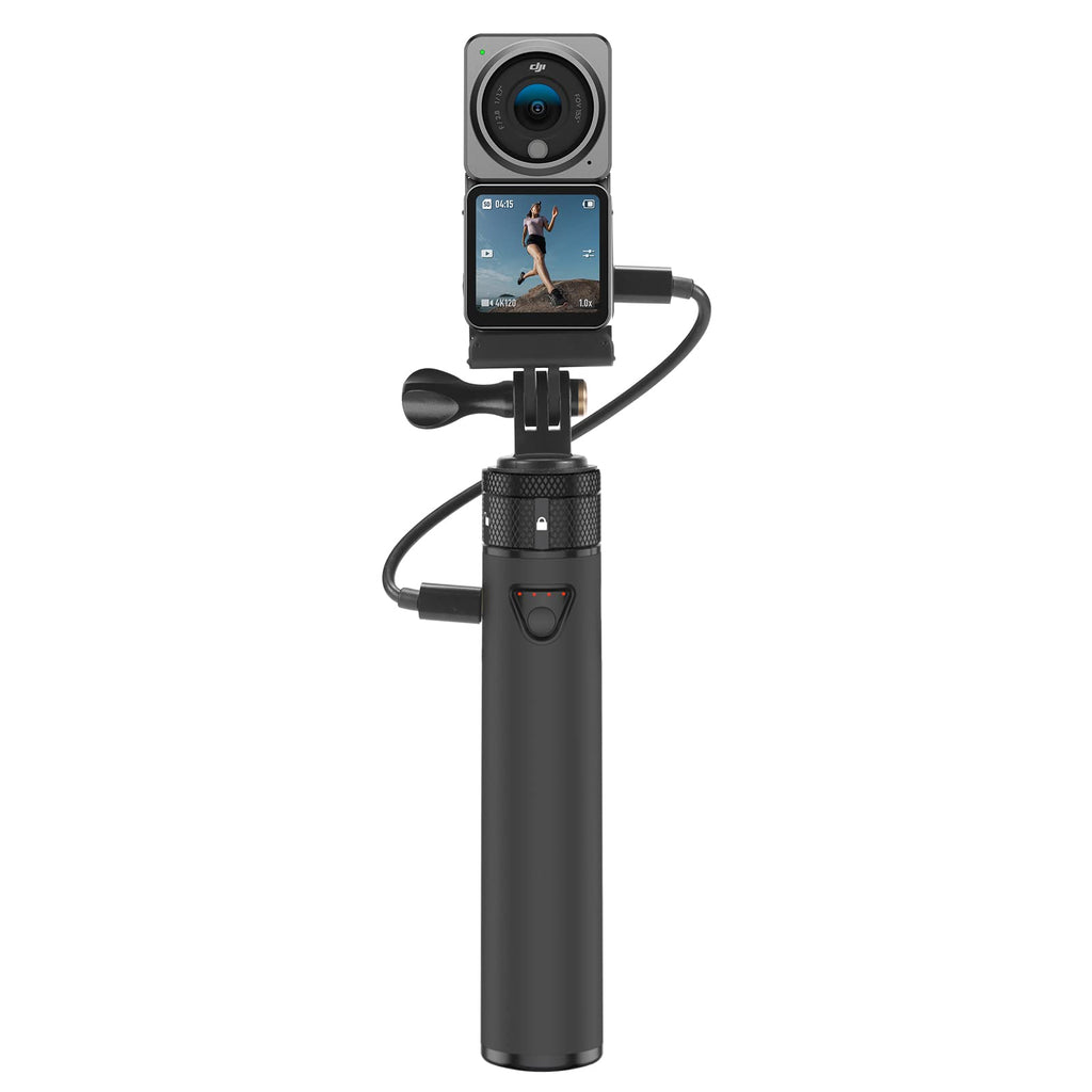 Smatree Charger Stick for DJI Osmo Action 2, 5000mah Portable Power Stick Compatible with DJI Action 2 Dual-Screen Combo, External Battery Charger with Dual Output Port for DJI Action 2