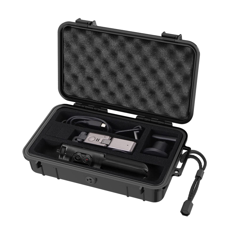 Smatree Waterproof Hard Case for DJI Osmo Action 2, Portable Waterproof Carrying Case Travel Case Compatible with DJI Action 2 Dual-Screen Combo/DJI Action 2 Power Combo Camera and Accessories