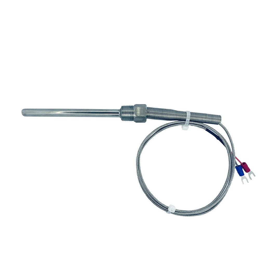 Thermocouple K Type Probe Temperature Sensors with 3/8” NPT Threads and 2m Lead