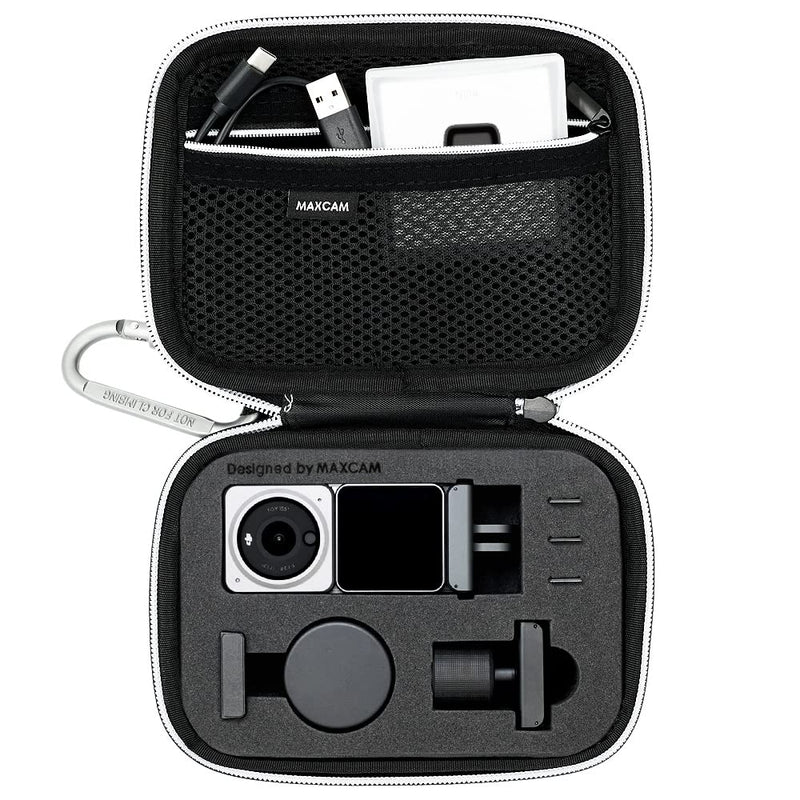 MAXCAM Carrying Small Case Compatible with DJI Action 2 Dual-Screen Combo
