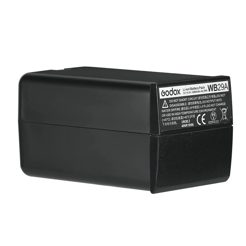 Godox WB29 Lithium Battery 14.4V 2900mAh Battery Compatible with Godox AD200PRO AD200