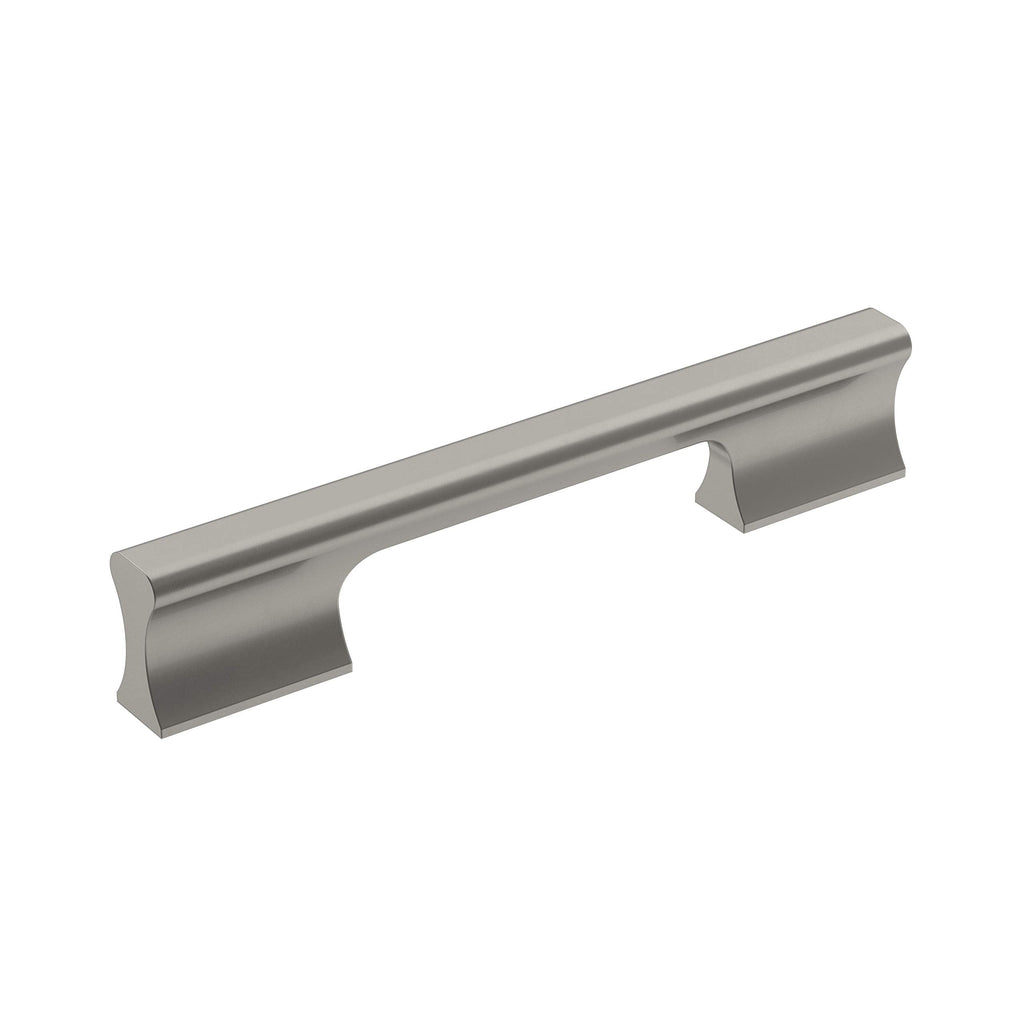Amerock | Cabinet Pull | Satin Nickel | 5-1/16 inch (128 mm) Center-to-Center | Status | 1 Pack | Drawer Pull | Cabinet Handle | Cabinet Hardware 5-1/16 in. Center-to-Center