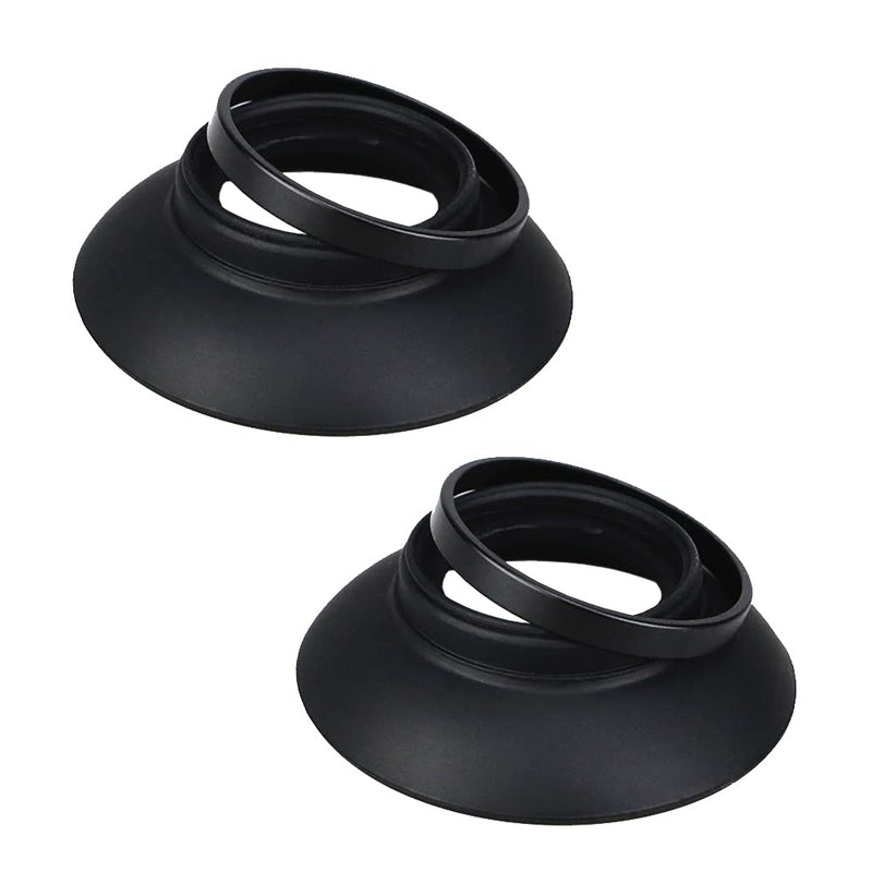 DK-19 Eyecup Eyepiece Viewfinder for Nikon D810 D810A D800 D800E D700 F6 D5 Camera, Replaces Nikon DK-19 (2 Pack)