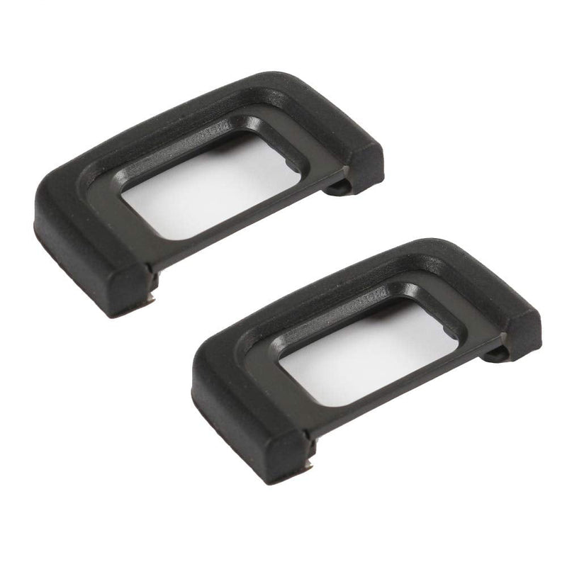 Eyecup Eyepiece Viewfinder for Nikon D5600 D5500 D5300 D3500 D3400 D3300 Camera, Replaces Nikon DK-25 (2 Pack)