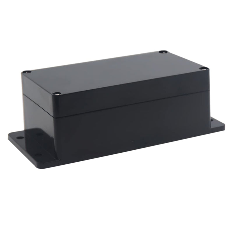 YETLEBOX Watertight Junction Box, IP67 Waterproof Project Box Durable ABS Plastic Electronic Enclosure Case for DIY Electrical Project with Wall Fixed Ear 6.22" x 3.54" x 2.52"(158 x 90 x 64 mm) 6.22" x 3.54" x 2.52"