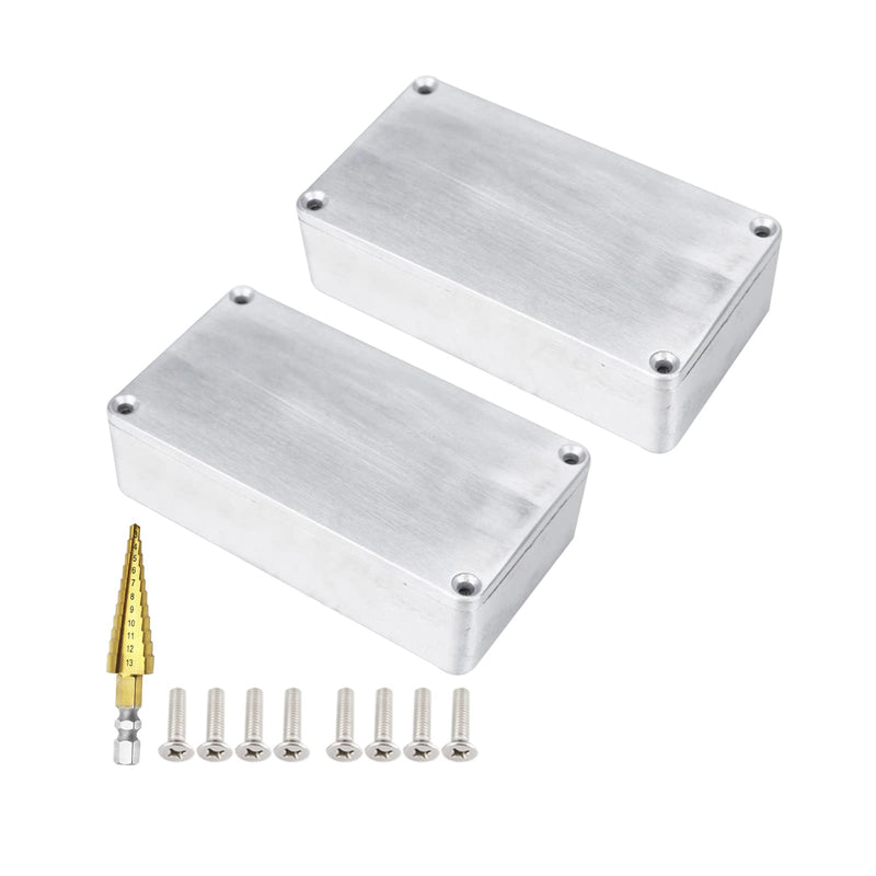 Pedal Enclosure Guitar Pedal Enclosure 1590b Aluminum Box Stomp Box Pedal Box For Diy Guitar Pedal 2 Pack