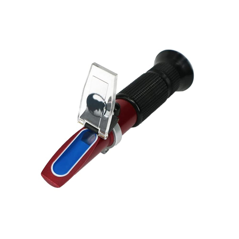 Rhino Wine Refractometer (0-25% Vol & 0-40% Brix) for Grape Wine Brewing, with Automatic Temperature Compensation, Teflon Coating