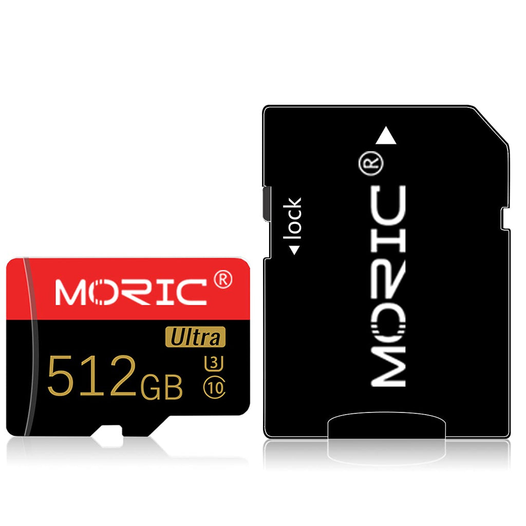 512GB Micro SD Card Ultra MicroSDXC Memory Card with Adapter with UP to 80MB/S, FHD