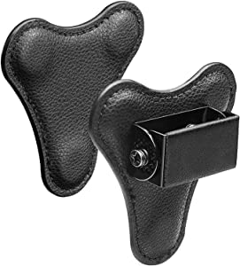 CAMMHD Body Camera Magnet Mount, Support 45° Angle Adjustable for Body Camera, 6 Strong Magnets, Universal Magnetic Suction Clip for All model Body Cameras, Make from Durable Leather, Stick to Clothes