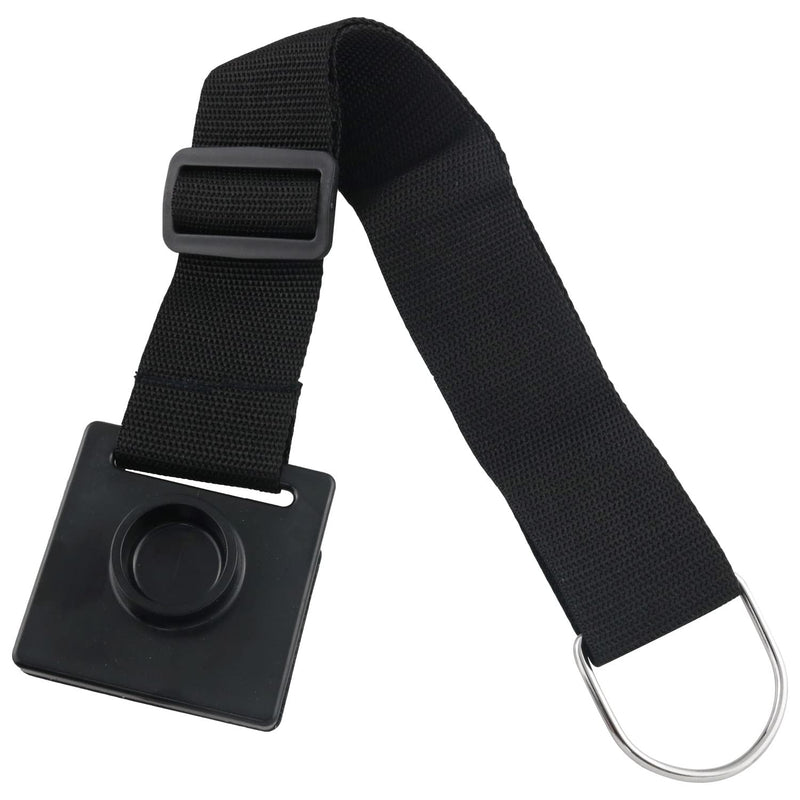 WHYHKJ Cello Endpin Anchor Cello Antiskid Device Adjustable Strap with Thick Pad Non-slip Endpin Stopper Holder Stand Musical Instrument Accessories, Black
