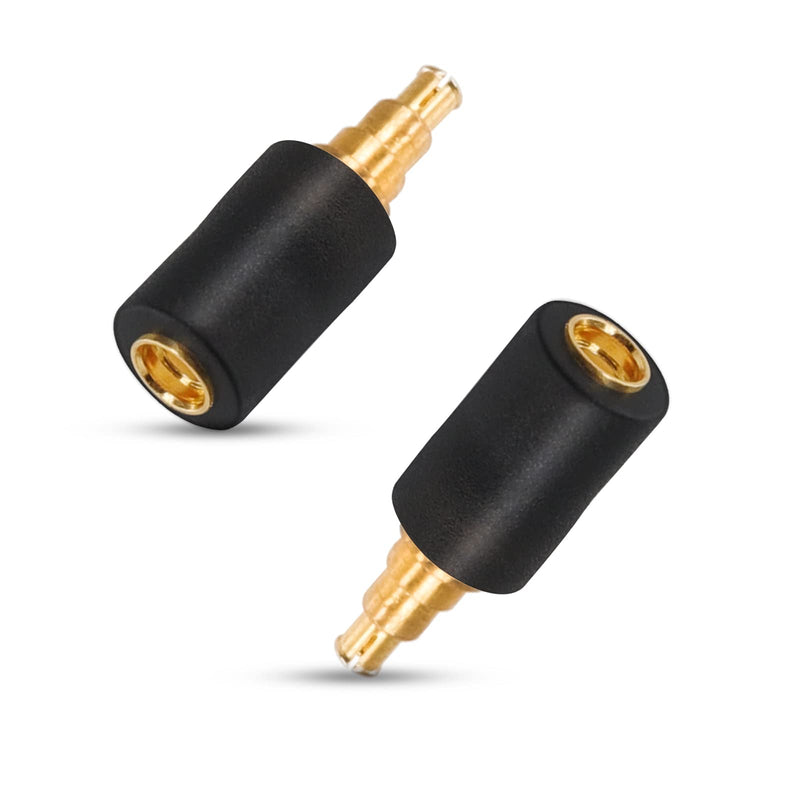 [AUSTRALIA] - OKCSC MMCX Cable to IE40Pro(Earphone Side) Adapter Work for MMCX Cable Connected to SENNHEISER IE40 PRO IE 100 Pro Single Plug Earbuds Adapter Black 
