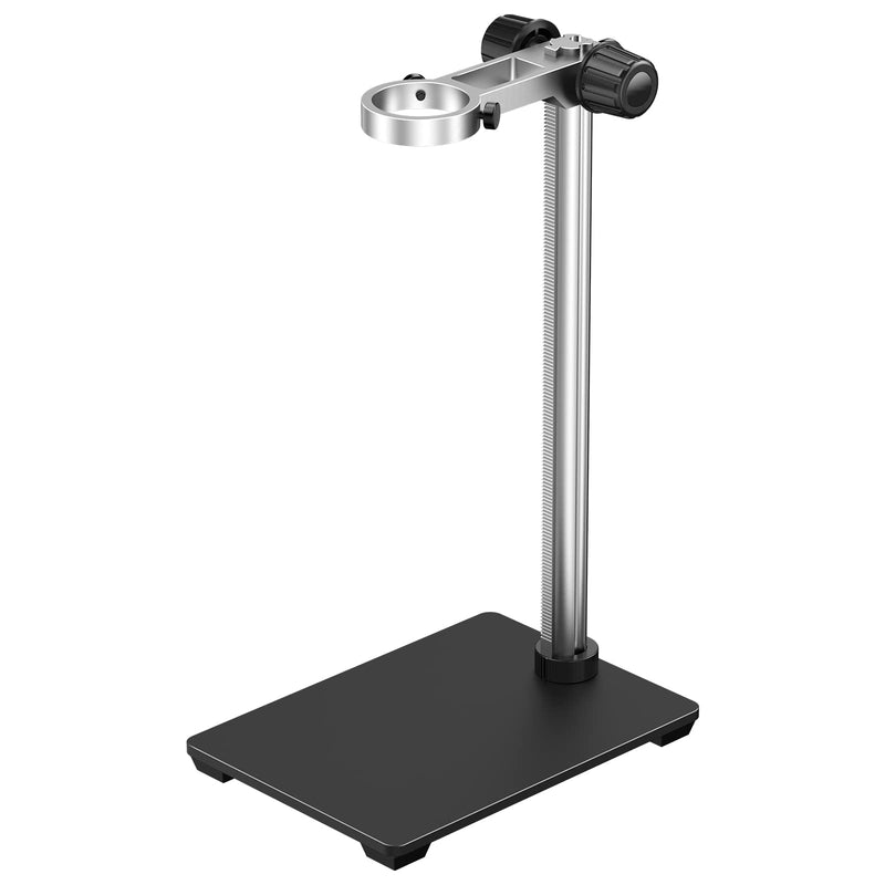 TOMLOV USB Microscope Stand BS01,10 inch Adjustable Microscope Stand Base, Professional Holder Desktop Support Bracket for LCD Digital Microscope, Max 1.38" in Diameter BS01--Without Lights