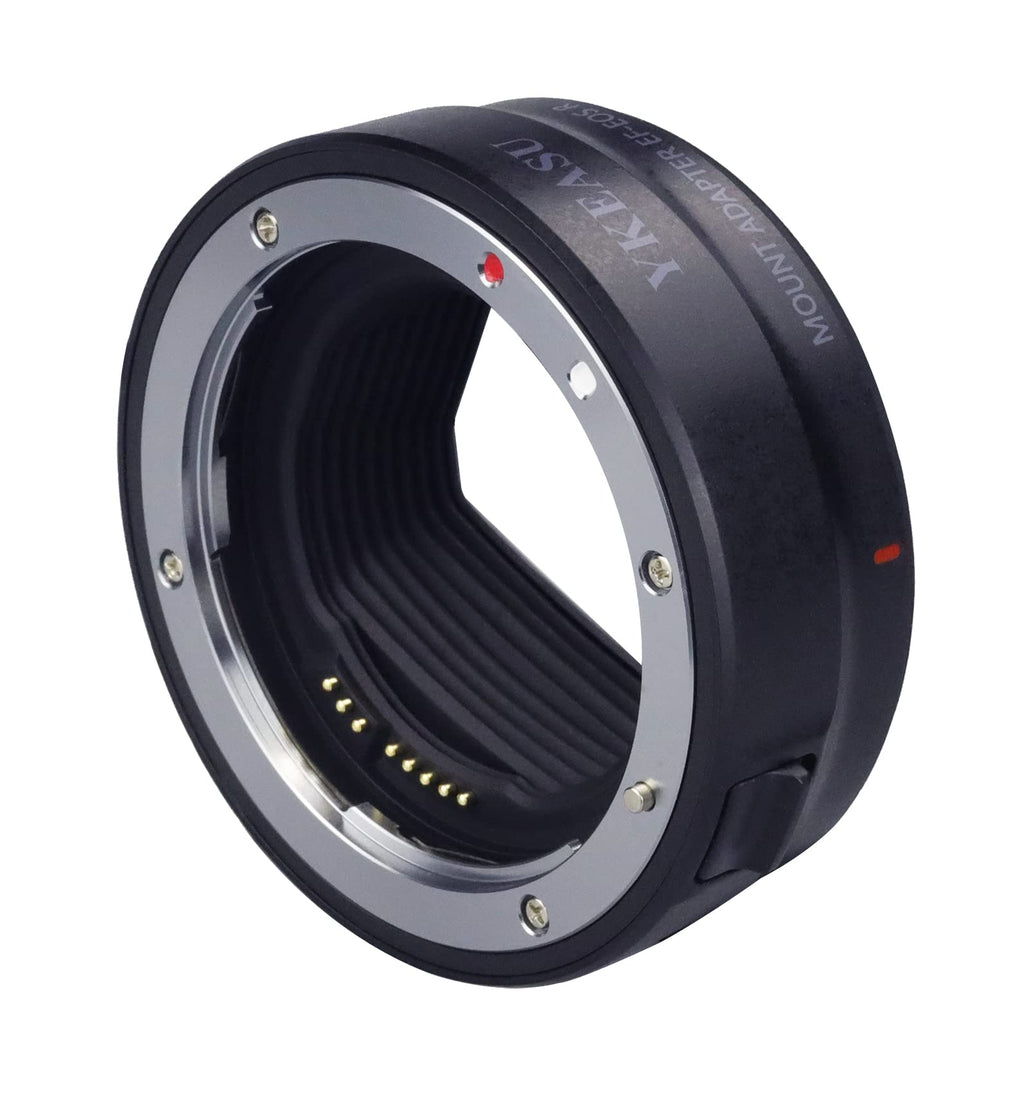 Ykeasu EF-EOS R Mount Adapter for Canon EF/EF-S Lens to Canon EOS R RP R5 R6 Mirrorless Digital Camera 1-YK-EF-EOS R PRO