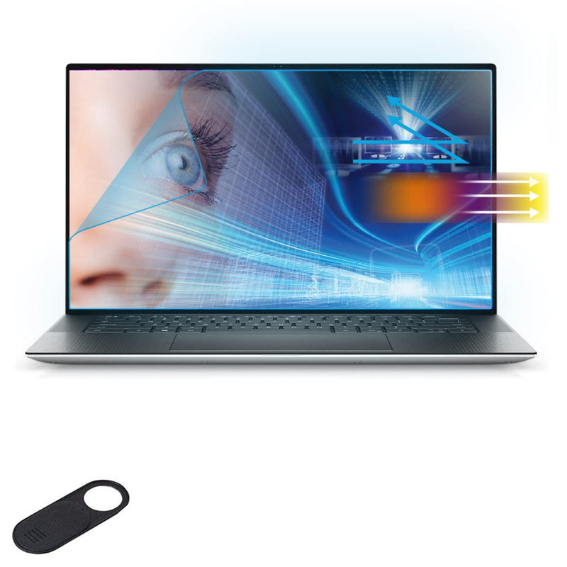 Eyes Protection Screen Protector for Dell XPS 15 9500 9510 15.6 None Touchscreen Laptop Anti Blue Light Anti Glare, Reduces Eye Strain, Anti Fingerprint