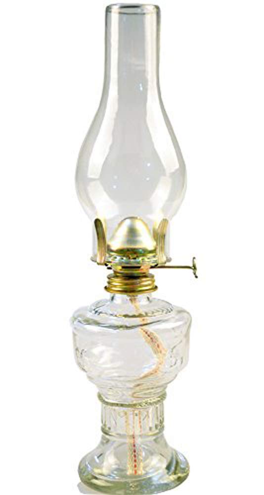 Vintage Glass Oil lamp Outdoor Camping Glass Oil lamp Fuel lamp (555SMA) (888DBL) 555SMA