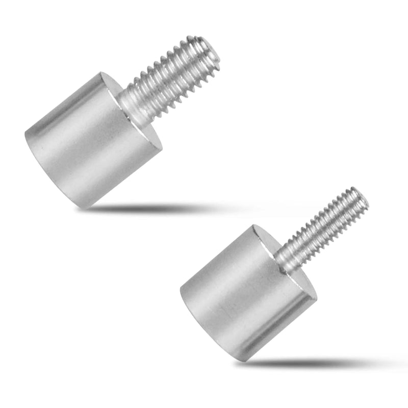 YiePhiot Mini Projector Mount Screw Thread Adapters Converters Female 6.35 mm to Male 3.9mm or 5.9 mm Screws Adapter Fit for Most Projector Mount Camera Tripod Stand (2Pcs)