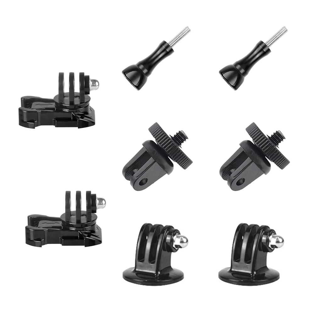 Tripod Adapter Mount for Gopro Accessories with Mounting Buckles, Adapter Screw Compatible with Insta360 ONE X2/X/R/GO 2, Gopro Hero, DJI OSMO Action 2