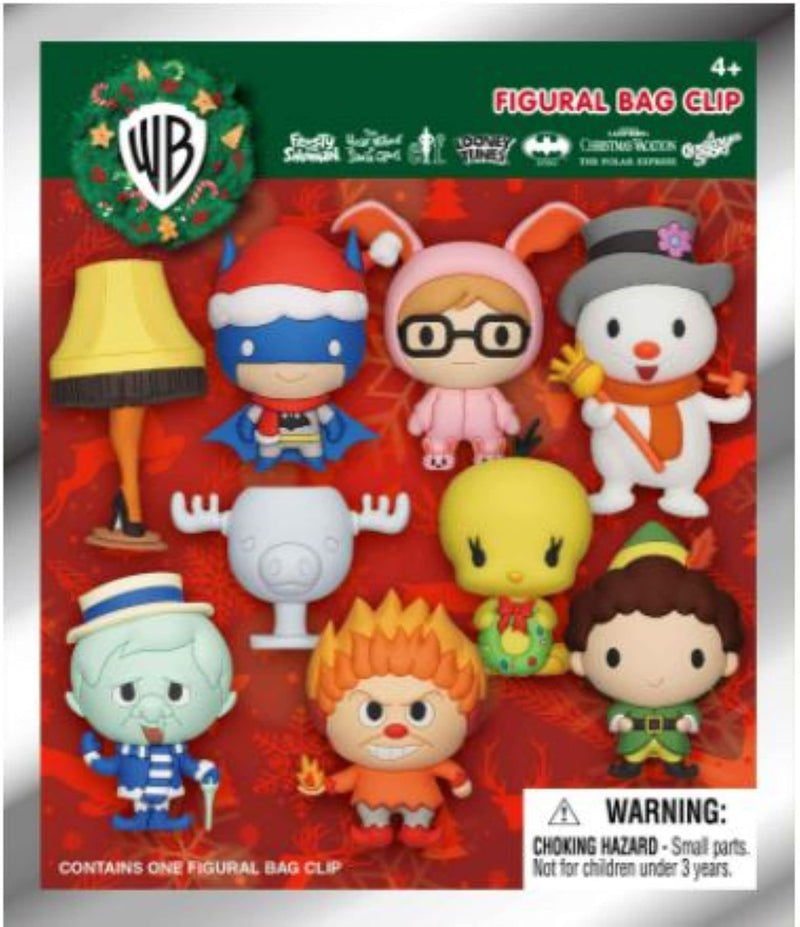 Warner Bros. Christmas - 3D Foam Bag Clip in Blind Bag