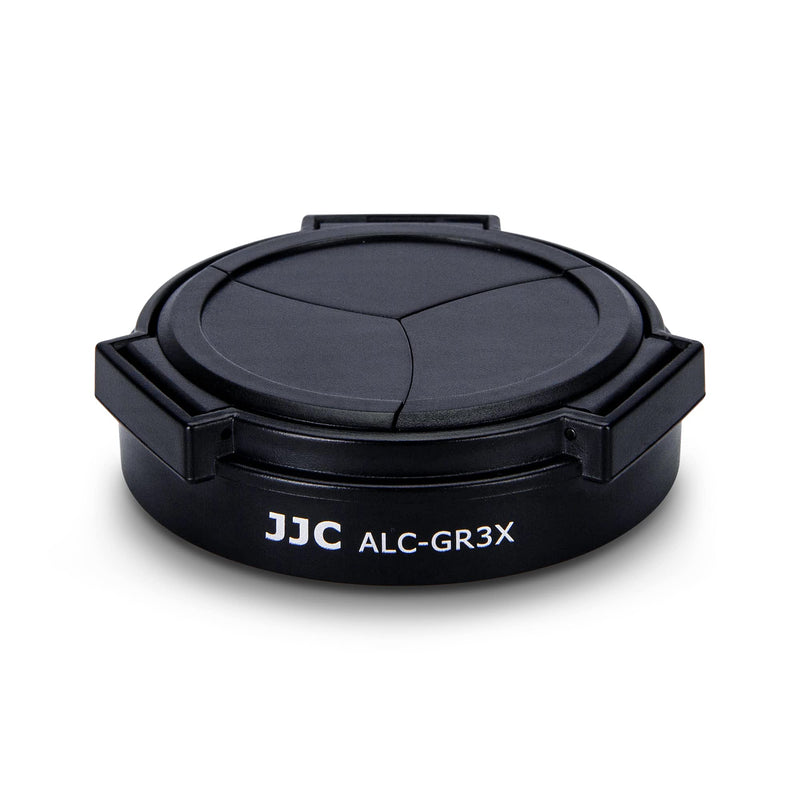 JJC Auto Open and Close Lens Cap Cover for Ricoh GR IIIx GRIIIx GR3x Camera, Dustproof and Anti-Scratch Lens Protector No Need to Remove