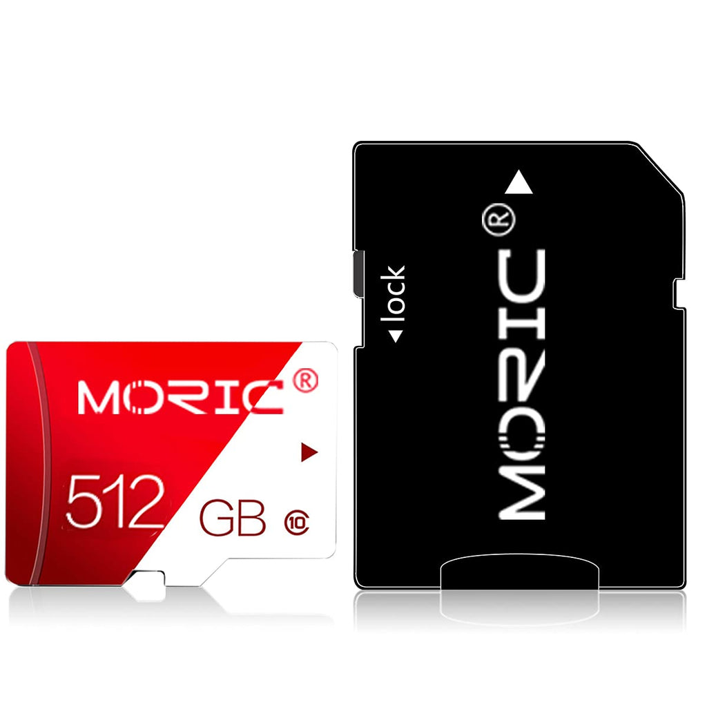 512GB Micro SD Card Memory Card Class 10 High Speed Ultra Micro SDXC for Android Phones/PC/Computer/Body Camera