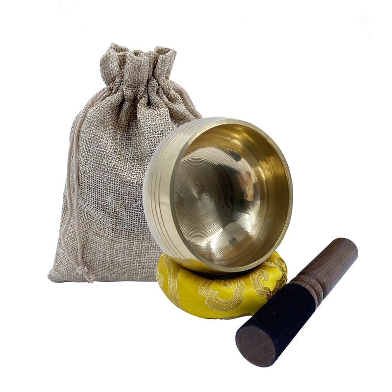 [AUSTRALIA] - Upgraded Tibetan Singing Bowl Set, Premium Singing bowls set, Meditation Bowl For Yoga & Chakra Healing Handmade Sound Bowl 