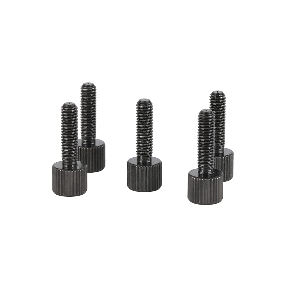 NICEYRIG 1/4'' Threaded Thumb Screw for DSLR Camera Rig Accessories [Pack of 5] - 501