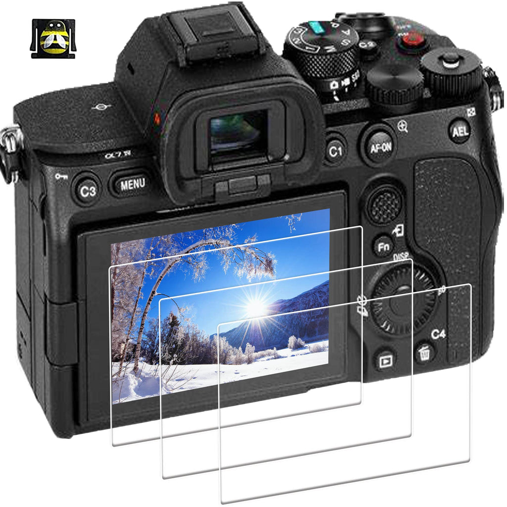 Screen Protector a7iv a7m4, Tempered Glass Screen Protector for Sony Alpha A7 IV A7M4 A74 Digital Camera