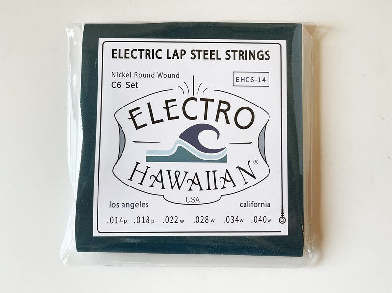 Asher Guitars C6 Hawaiian Tuning Electro Hawaiian ® Lap Steel Strings - Single Set