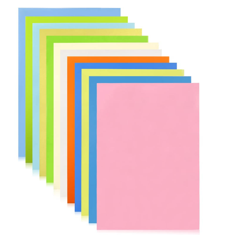 12pcs Colorful Shrink Films Papers, Heat Shrink Plastic Sheets, Shrink Art Paper for Creative Craft, 7.9x11.4in (Style B) Style B