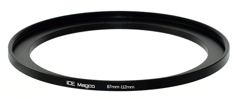 ICE Magco 67mm-112mm Magnetic Step Up Ring Filter Adapter 67 112