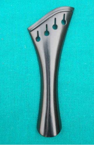 MUSICAL STRING Violin Tailpiece Ebony wood Harp Model Round style 4/4 BestQuality