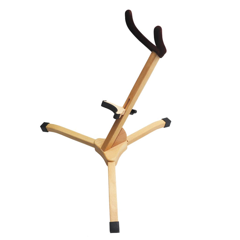 Wood Saxophone Stands Saxophone Tripod Stand Holder Sax Alto Tenor Saxophone Holder Wood Sax Stand