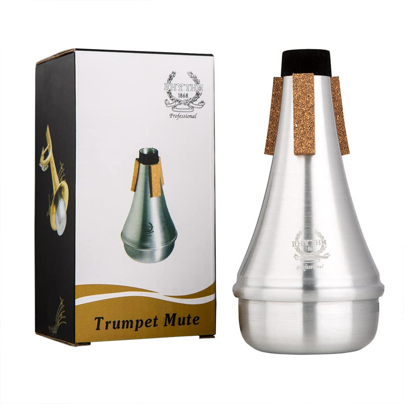 Rhythm Trumpet Mute,Trumpet Mute Silencer,Lightweight Aluminum Trumpet Practice Mute