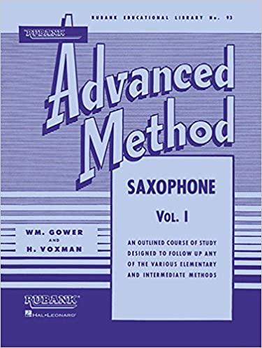 Rubank Advanced Method - Saxophone Vol. 1: 93 (Rubank Educational Library)