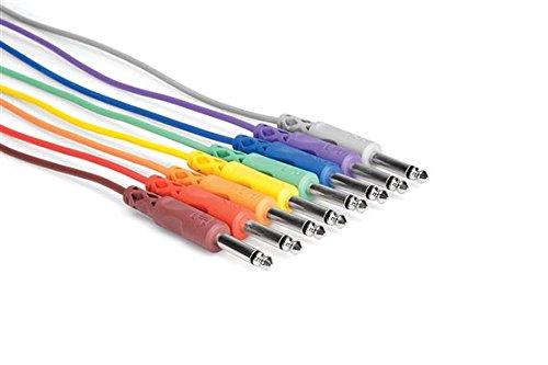 HosaTech CPP-845 1.5ft 1/4 inch TS to Same Unbalanced Patch Cable