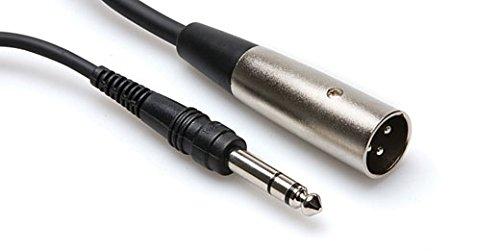 [AUSTRALIA] - Hosa STX-110M 1/4" TRS to XLR3M Balanced Interconnect Cable, 10 Feet 