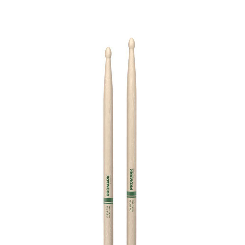 Promark TXR5AW American Hickory Natural Wood Tip, Single Pair, Unlacquered
