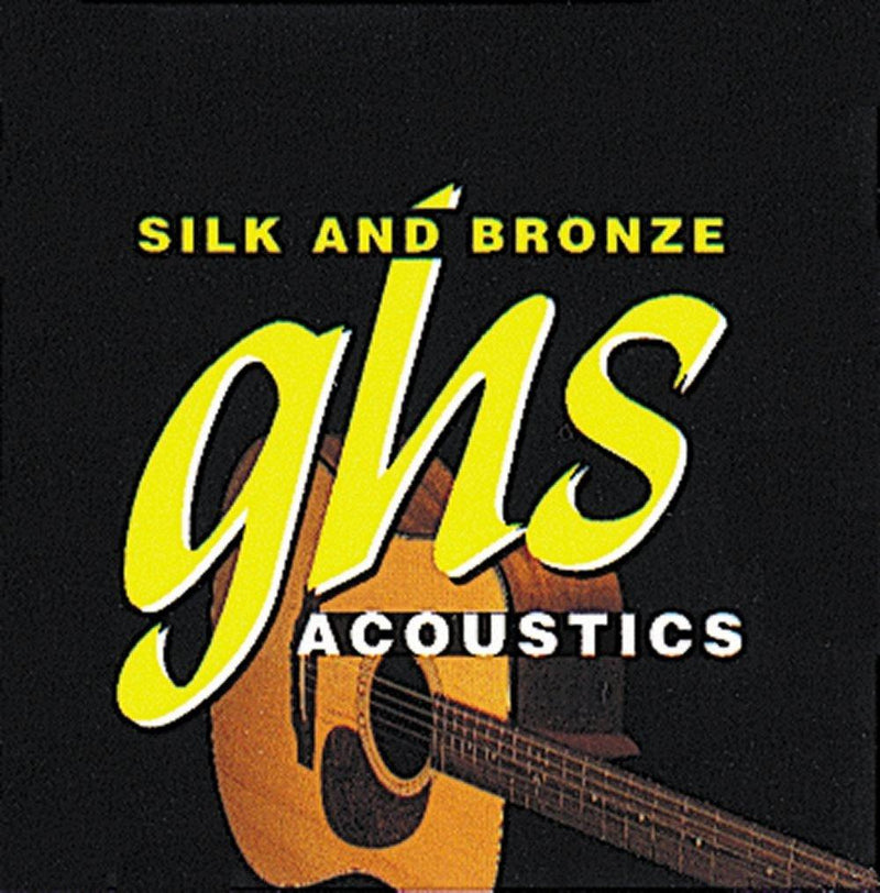 GHS SILK & BRONZE - String Set For Acoustic Guitar - 370 - Regular - 011/049