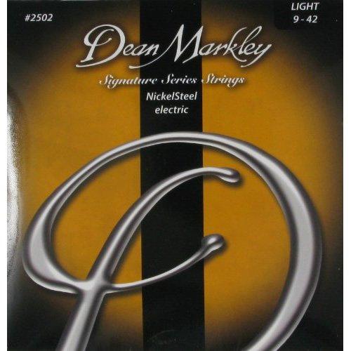 Dean Markley 2502 .009 - .042 Signature Nickel Steel Electric LT Guitar Strings Light | 2502