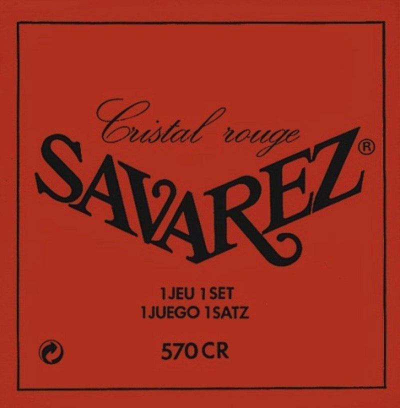 Savarez Classical Guitars Strings Alliance Cristal 570CR Set Standard Tension red